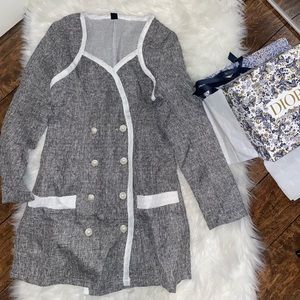 Preppy dress chanel style